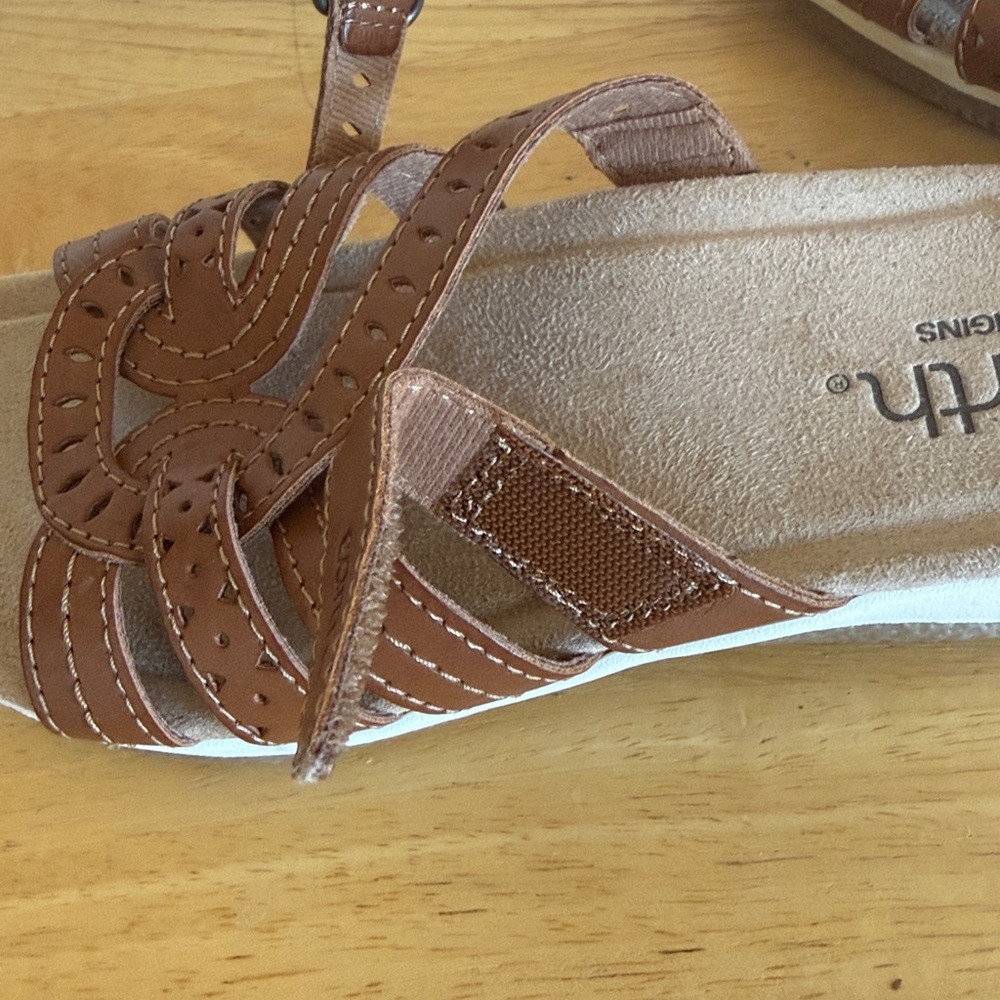 Earth Origins Sassoni Womens Sandals Size 7 Brown - Picture 10 of 16